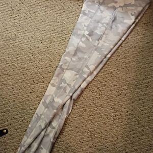 Reebok Gray Camouflage Leggings
